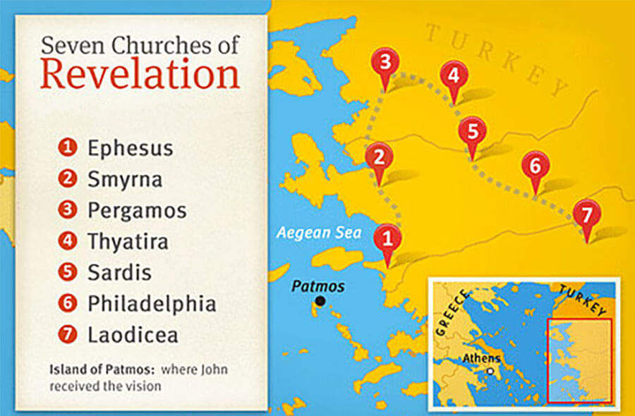 SEVEN CHURCHES OF REVELATION Tour 8D/7N (IZM – IST BY PLANE)