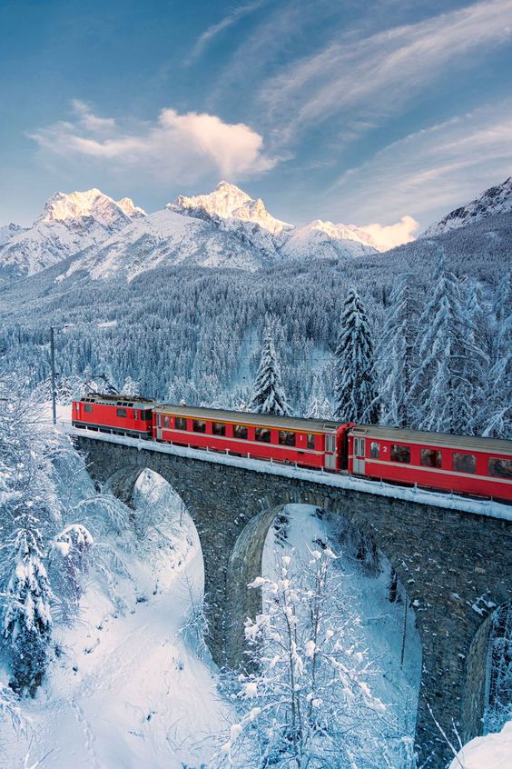 Who wants to ride the Glacier Express?